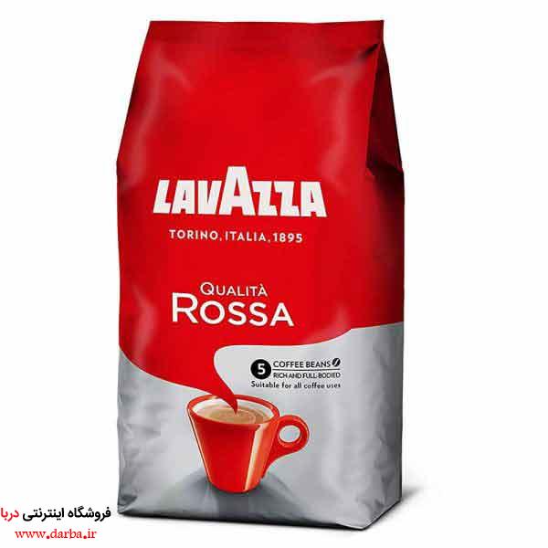 دانه قهوه لاواتزا LAVAZZA سری ROSSA فروشگاه دربا