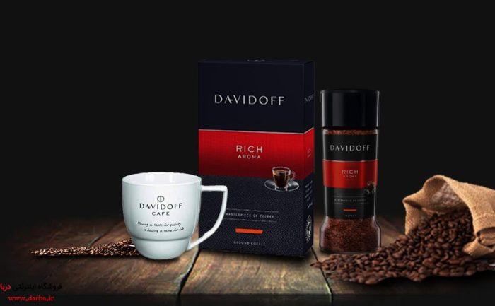 قهوه فوری دیویدوف DAVIDOFF سری RICH AROMA فروشگاه دربا