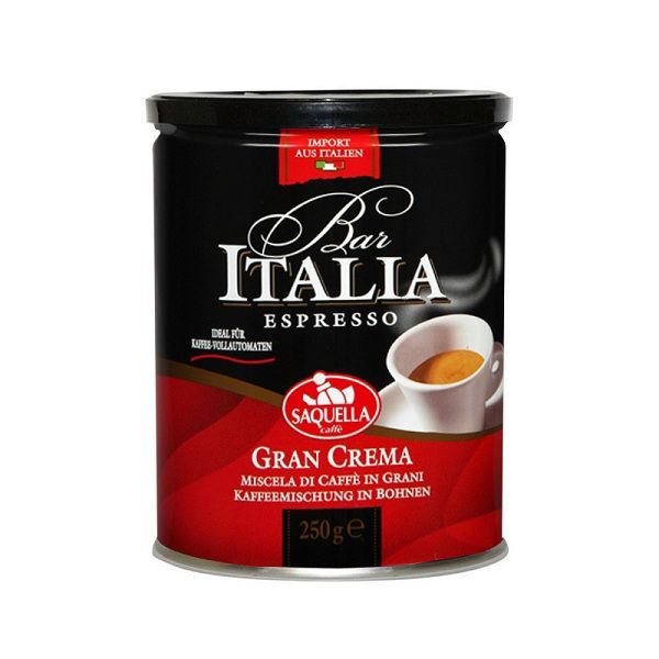 پودر قهوه SAQUELLA مدل Bar Italia Gran Crema فروشگاه دربا