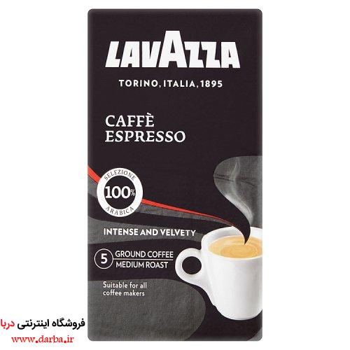 قهوه کافه اسپرسو لاواتزا پاکت وکیومی Caffe Espresso فروشگاه دربا