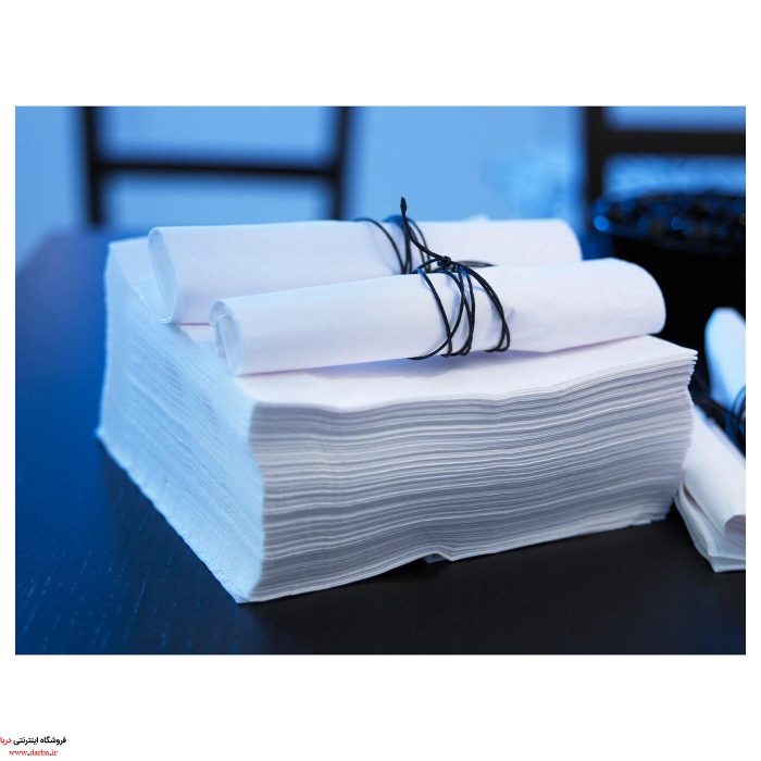 دستمال سفره ایکیا مدل Fantastisk بسته ۱۰۰ عددی فروشگاه دربا