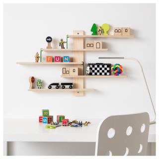 شلف اتاق کودک ایکیا مدل LUSTIGT فروشگاه دربا