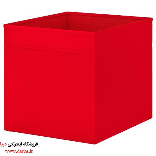 جعبه ارگانایزر ایکیا مدل DRONA رنگ قرمز فروشگاه دربا