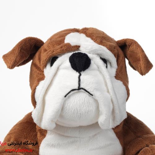 عروسک سگ بولداگ ایکیا مدل KLAPPAR فروشگاه دربا