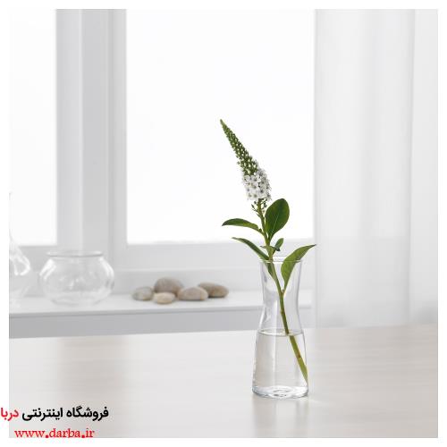 گلدان شیشه ایی ایکیا مدل TIDVATTEN فروشگاه دربا