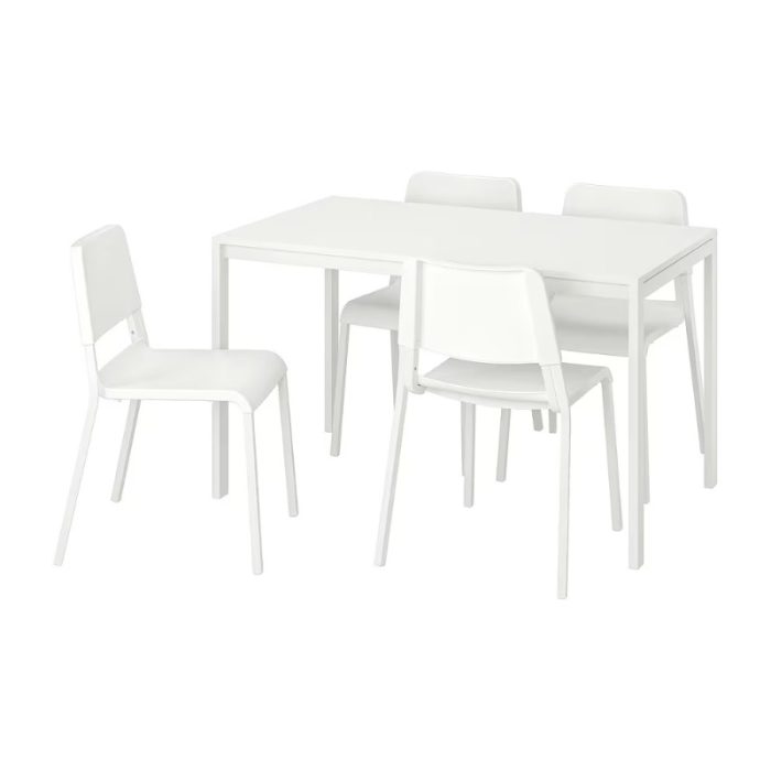 میز و صندلی غذا خوری ایکیا مدل MELLTORP / TEODORES فروشگاه دربا