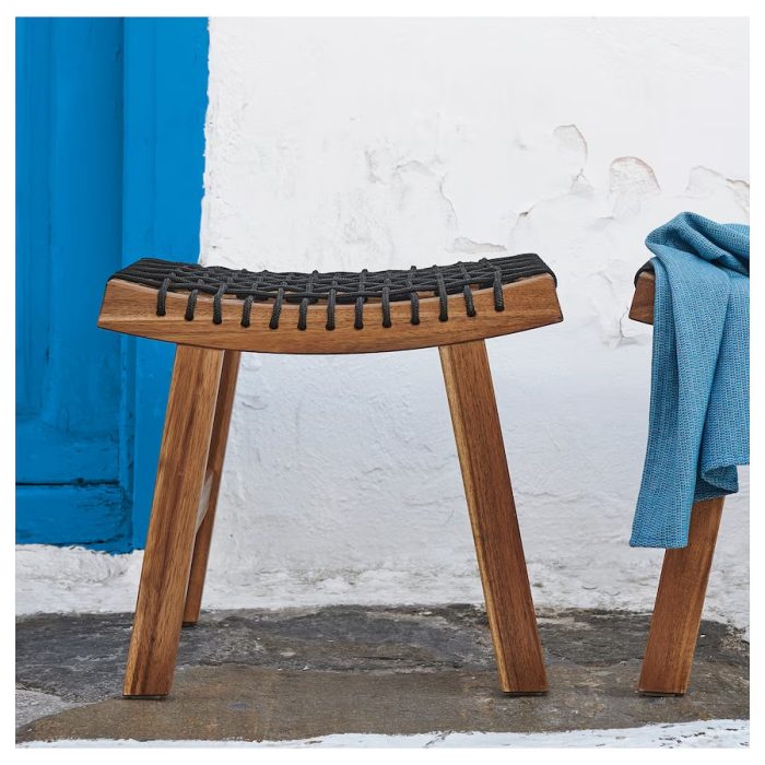 چهارپایه چوبی ایکیا مدل STACKHOLMEN فروشگاه دربا