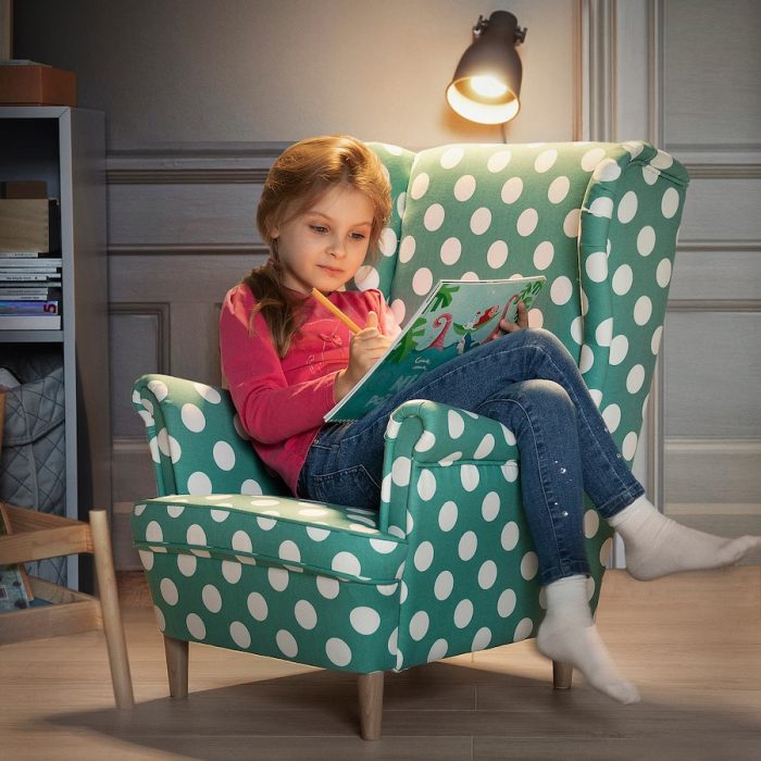 صندلی راحتی کودک ایکیا مدل STRANDMON فروشگاه دربا
