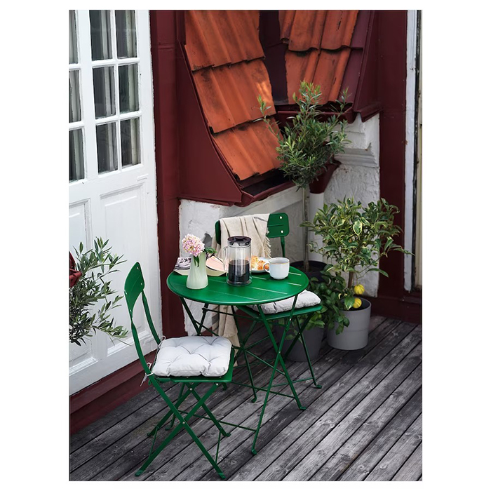 میز و صندلی ایکیا مدل SUNDSÖ رنگ سبز فروشگاه دربا