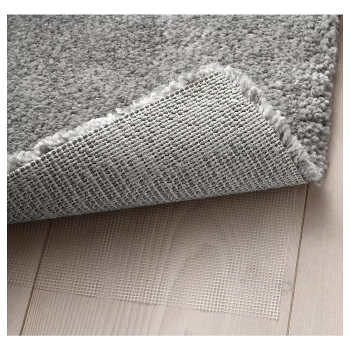 قالیچه ایکیا مدل STOENSE رنگ خاکستری سایز 2x3 فروشگاه دربا