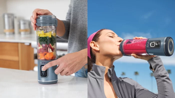 شیکر شارژی نینجا Ninja Blast™ Portable Blender رنگ آبی فروشگاه دربا