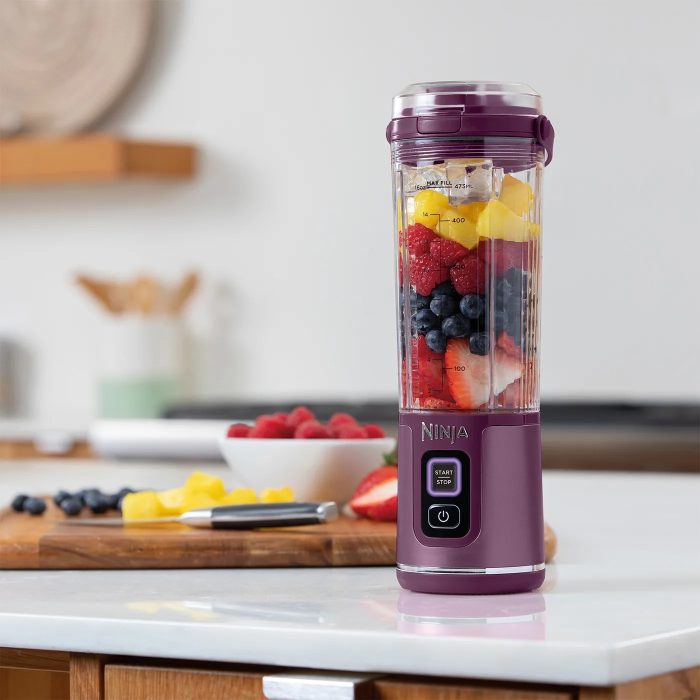 شیکر شارژی نینجا Ninja Blast™ Portable Blender رنگ بنفش فروشگاه دربا